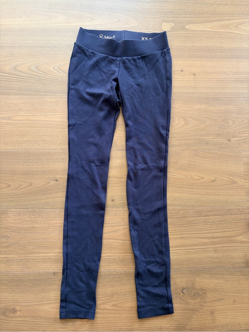 Lilly Pulitzer Mia‎ High Rise Knit Leggings Navy